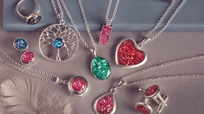 Choosing the perfect colour for your Memorial Ashes Jewellery