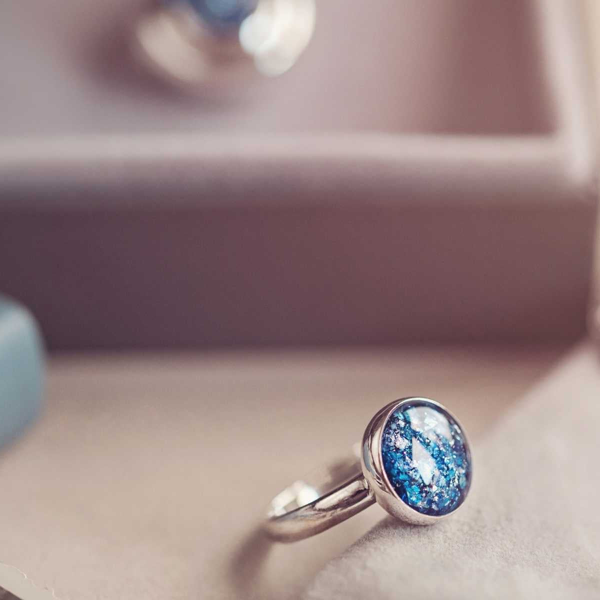 A selection of Pet Ashes Jewellery including necklaces and a ring