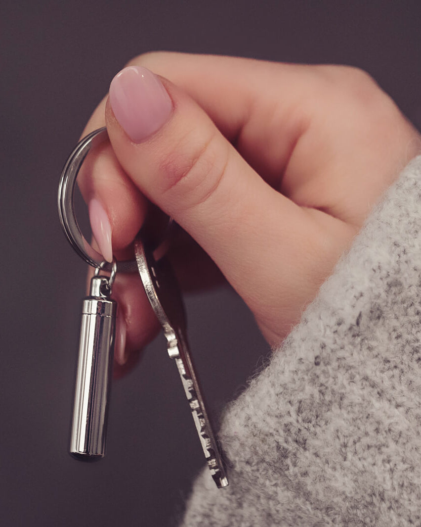 Cremation Ashes Legacy Keyring