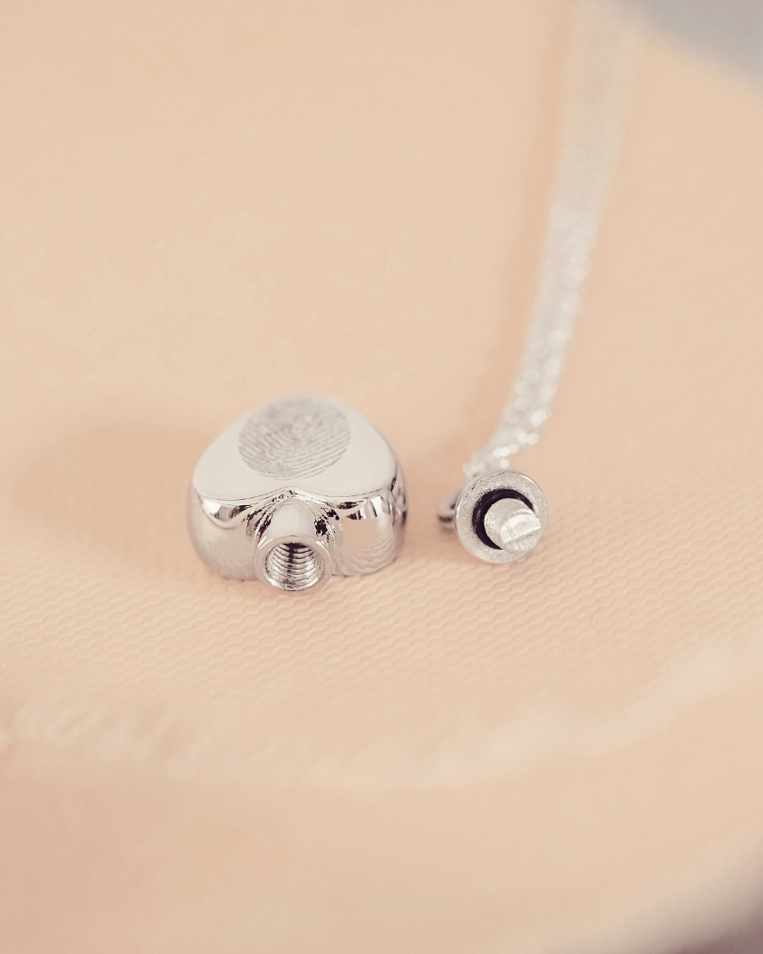 Fingerprint Ashes Locket