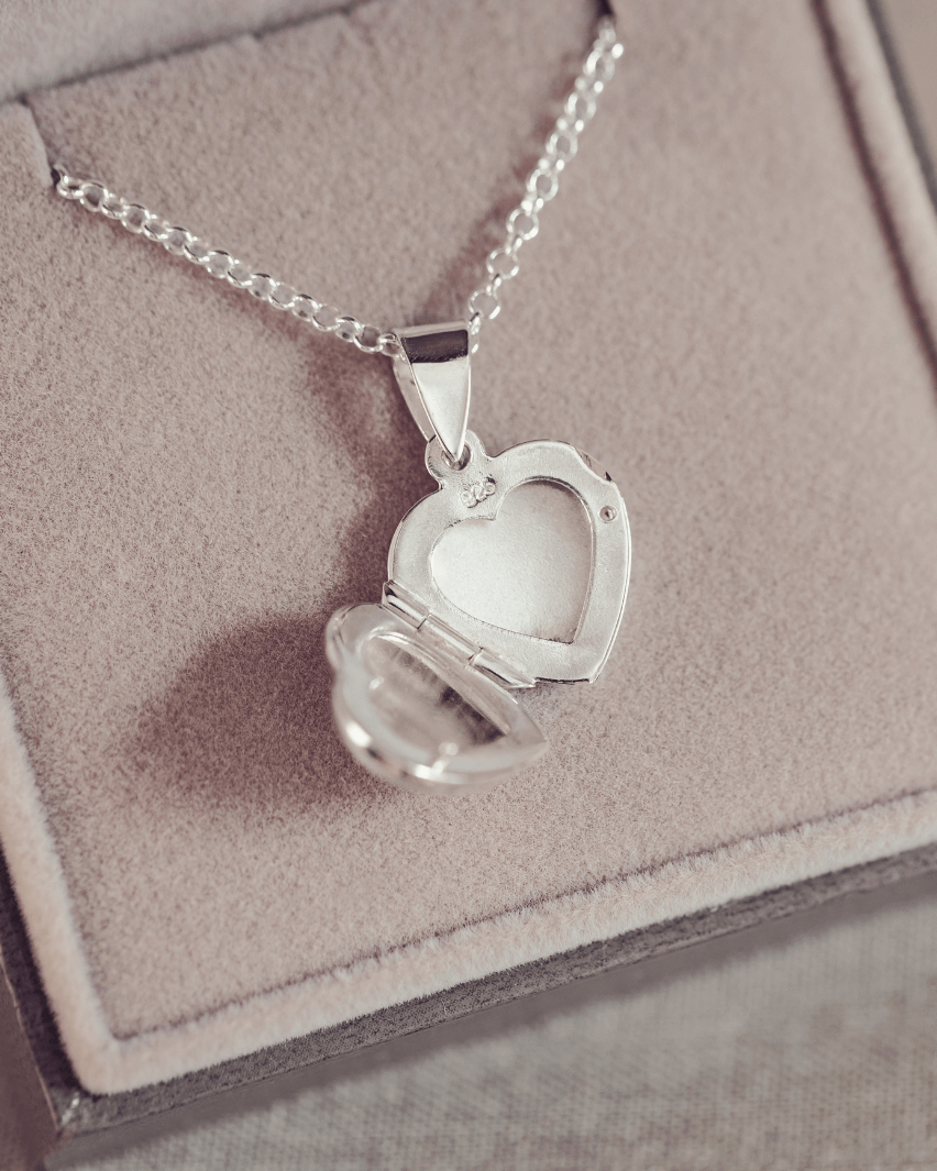 Handprint Or Footprint Locket, Two Prints