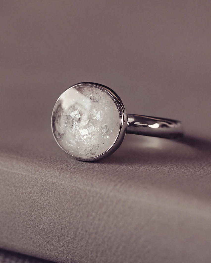 Memorial Ashes Round Cremation Ring