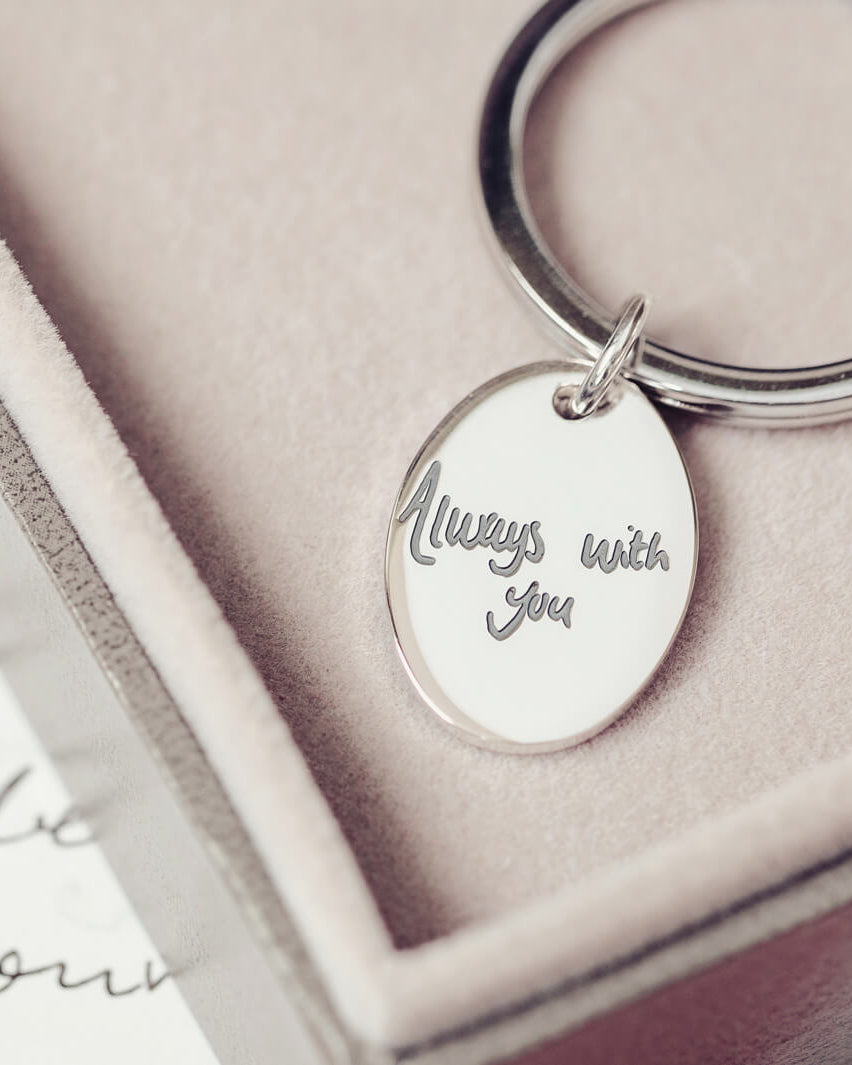 Memorial Fingerprint Keyring