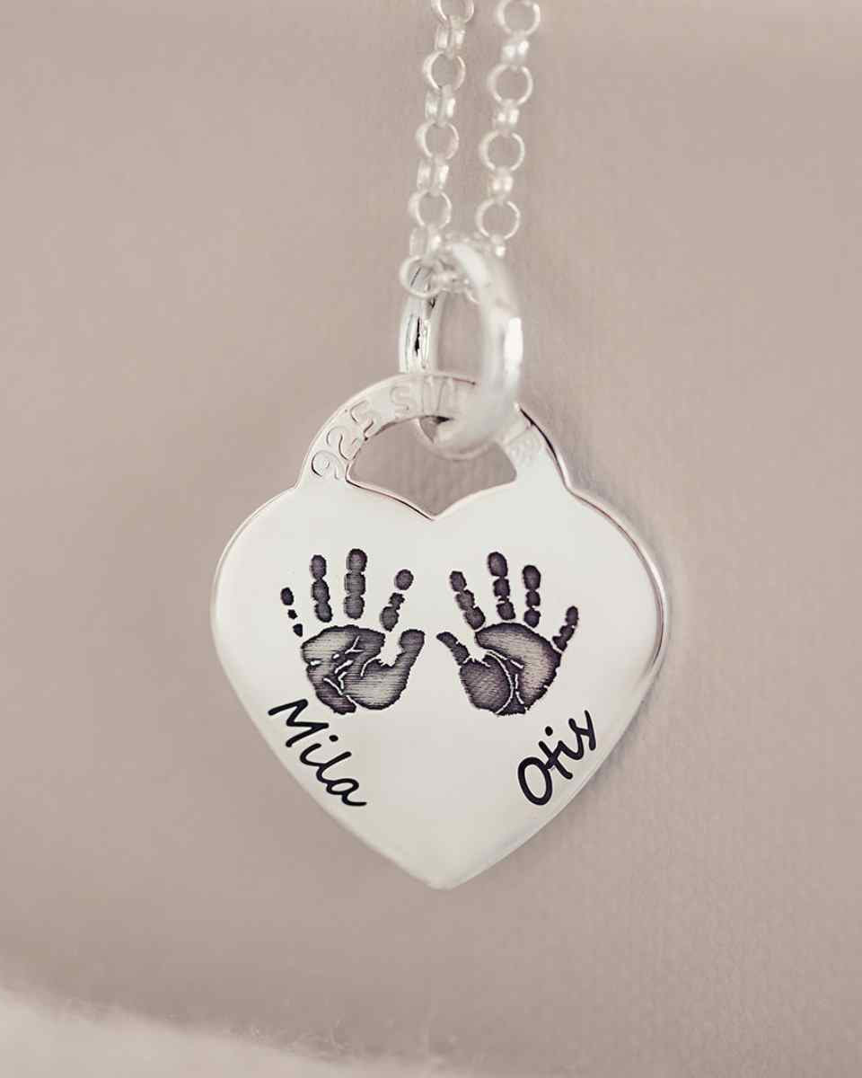 Necklace with Handprints
