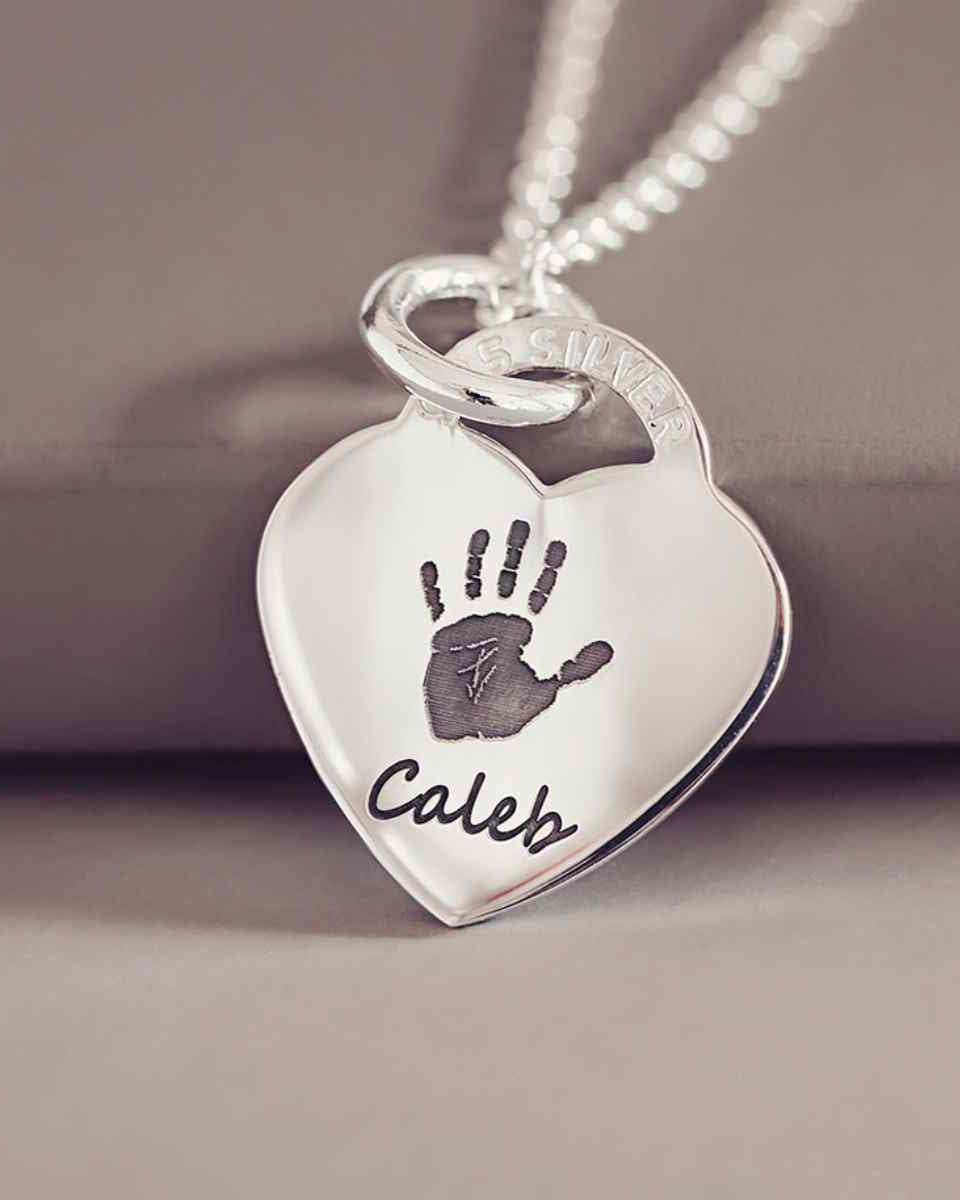 Handprint Necklace