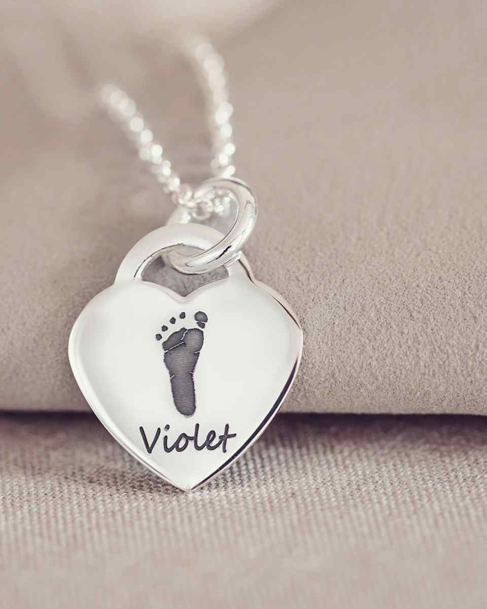 Necklace with Handprints