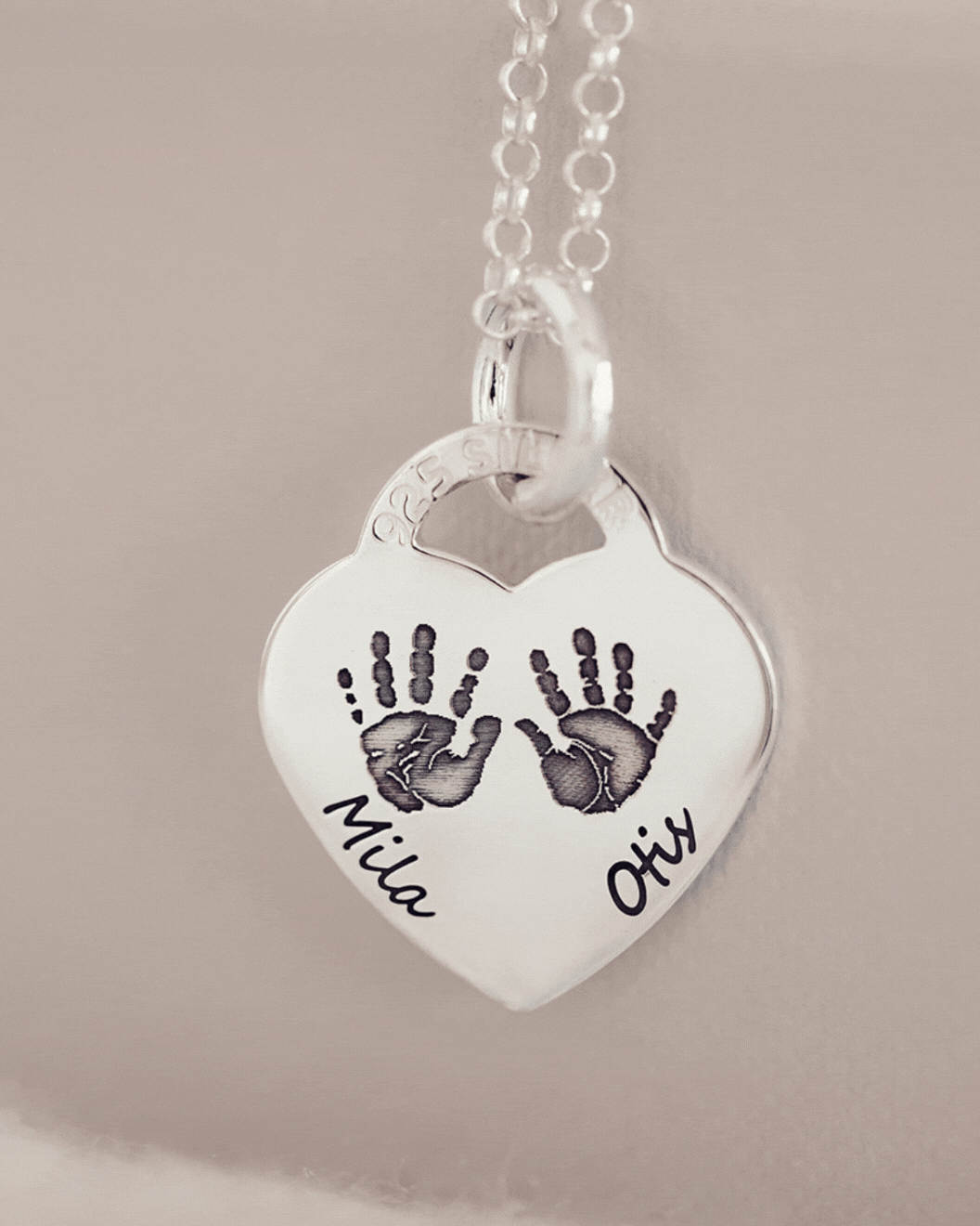 Handprint Necklace
