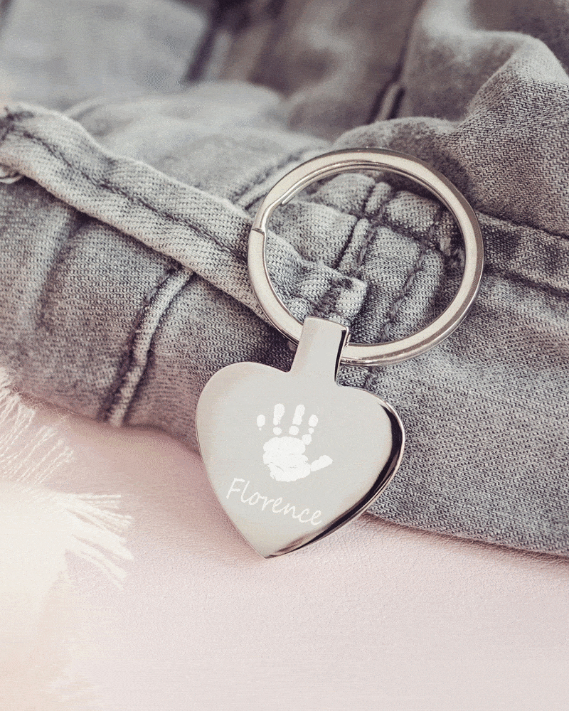 Handprint Keyring