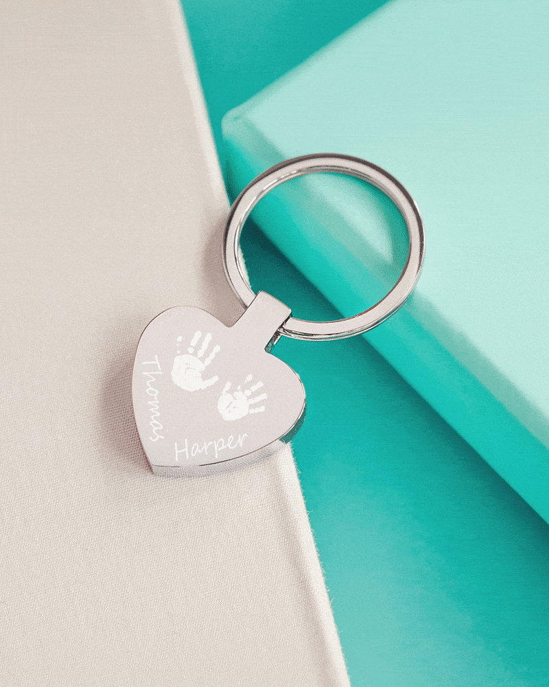 Handprint Keyring