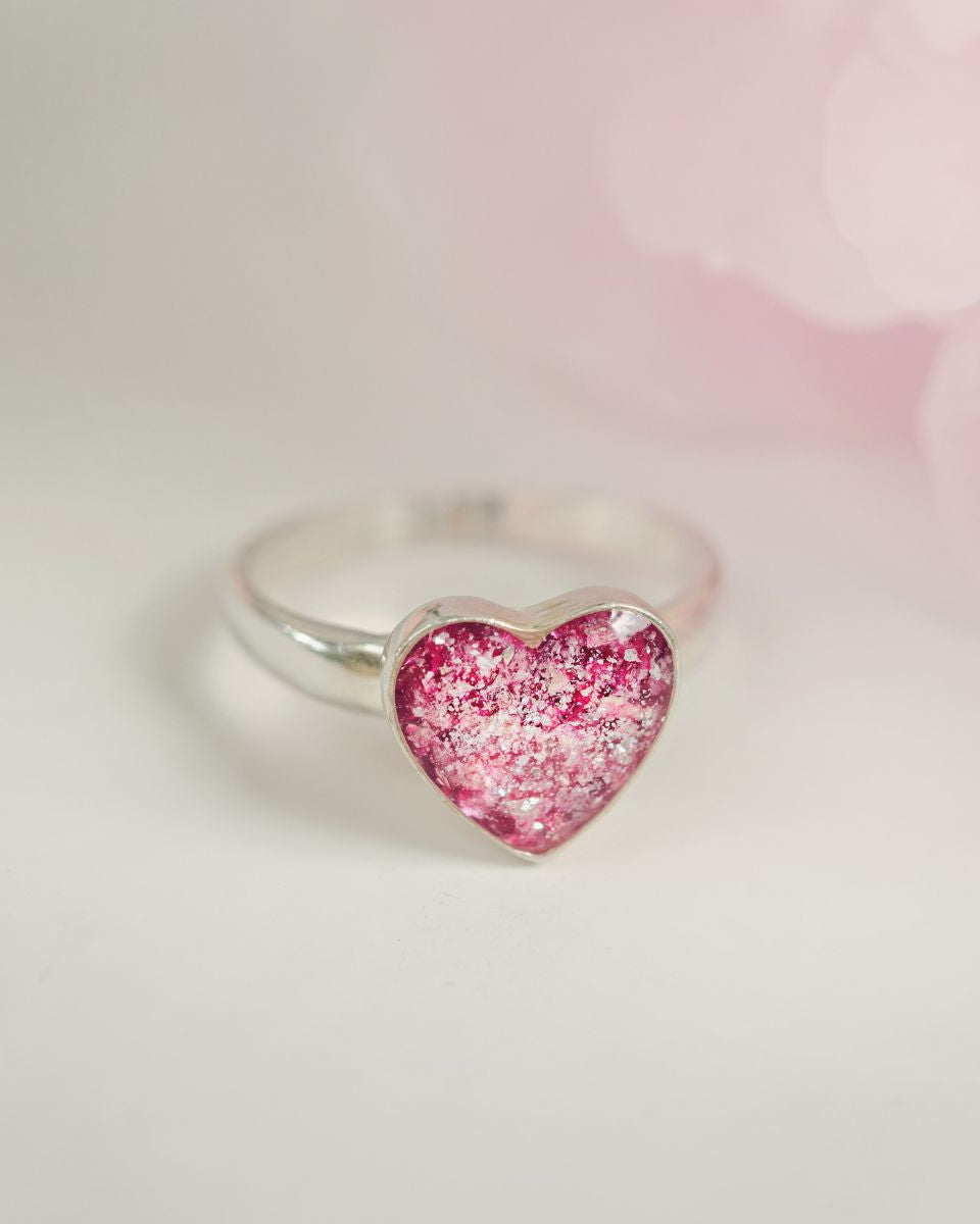 Ring made with Cremation Ashes