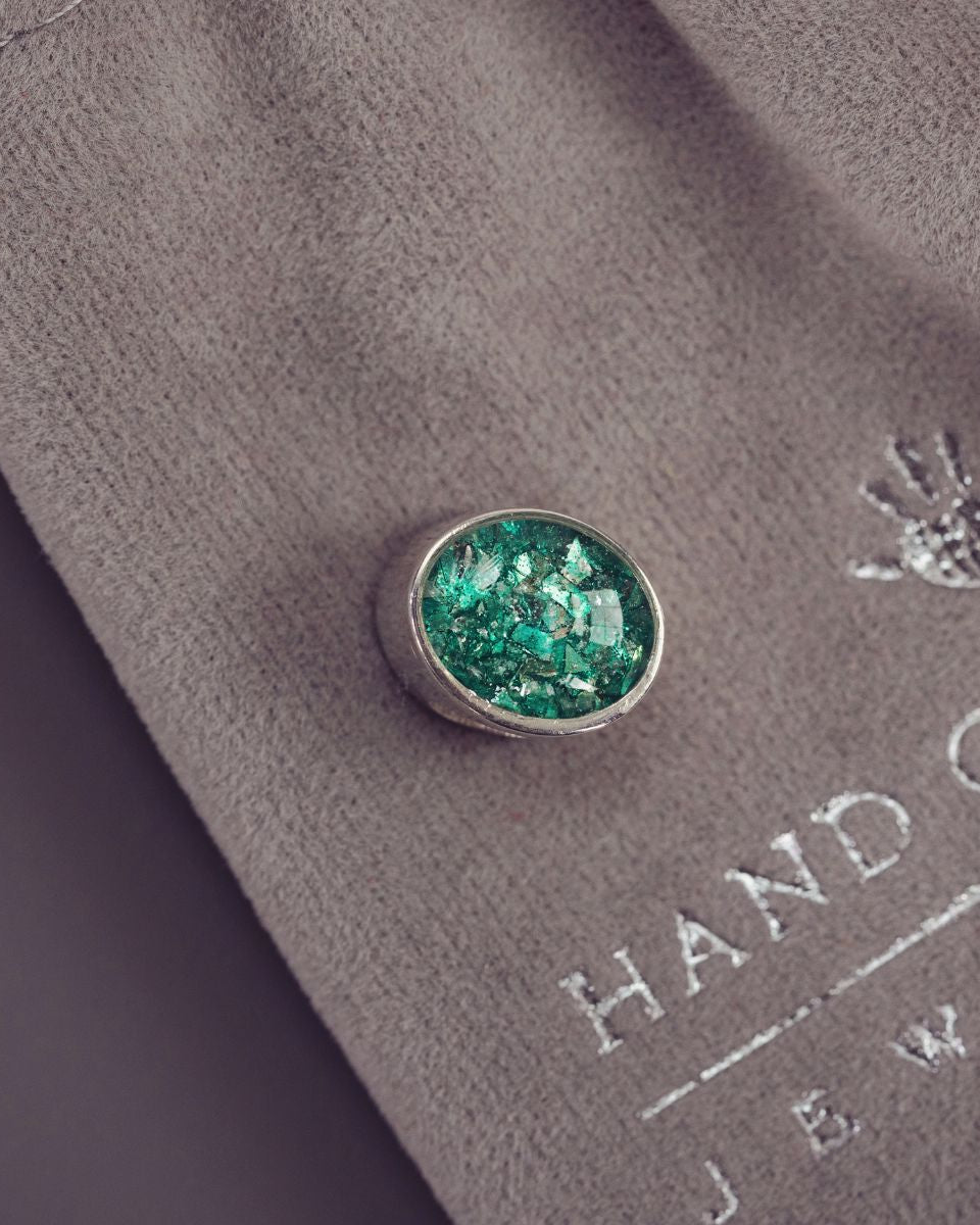 Pandora-Style Charm Bead made from Cremation Ashes