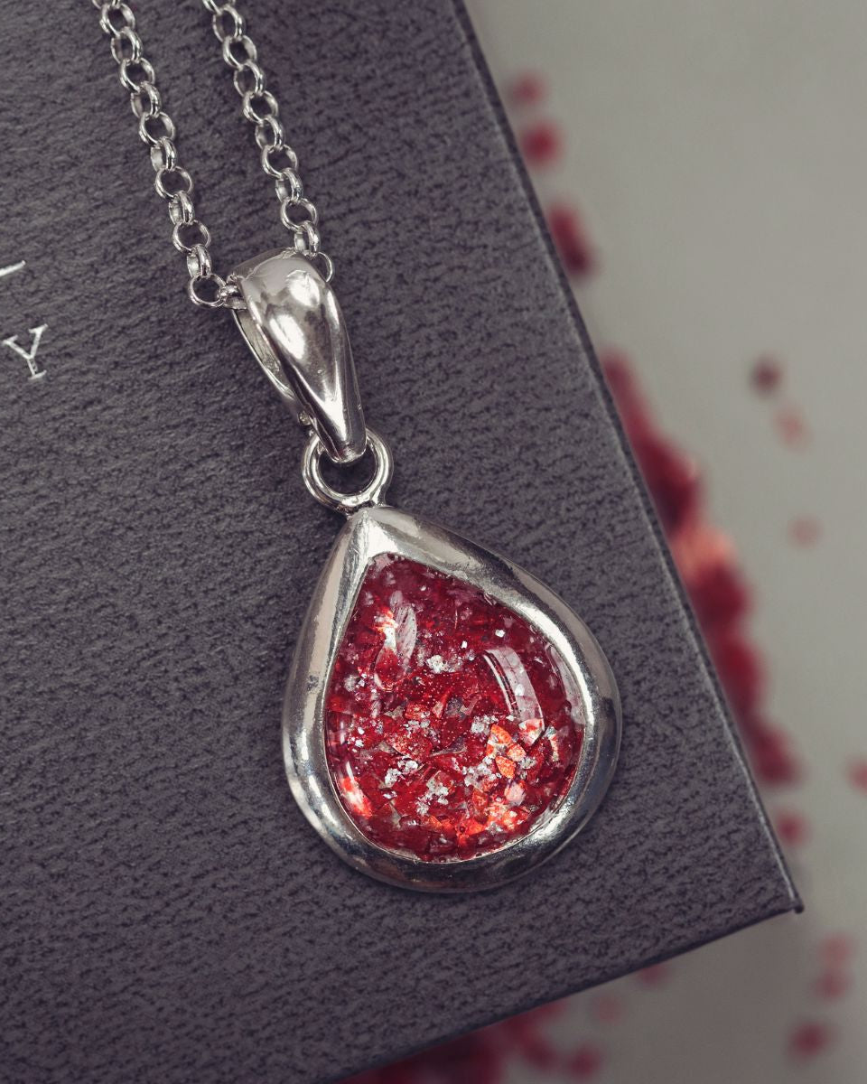 Necklace made with Cremation Ashes