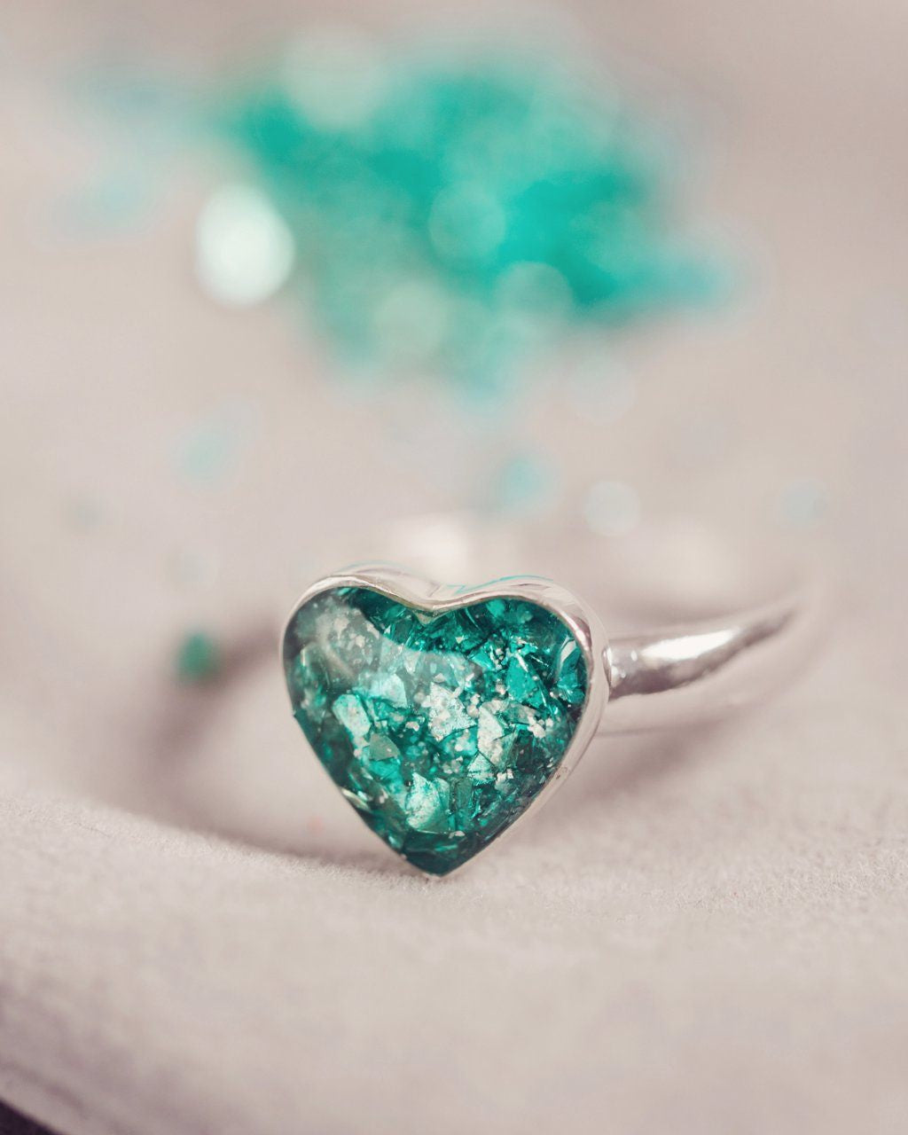 Ring made with Cremation Ashes