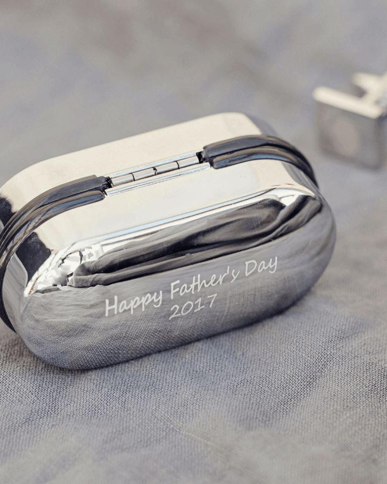 Personalised Cufflink Box