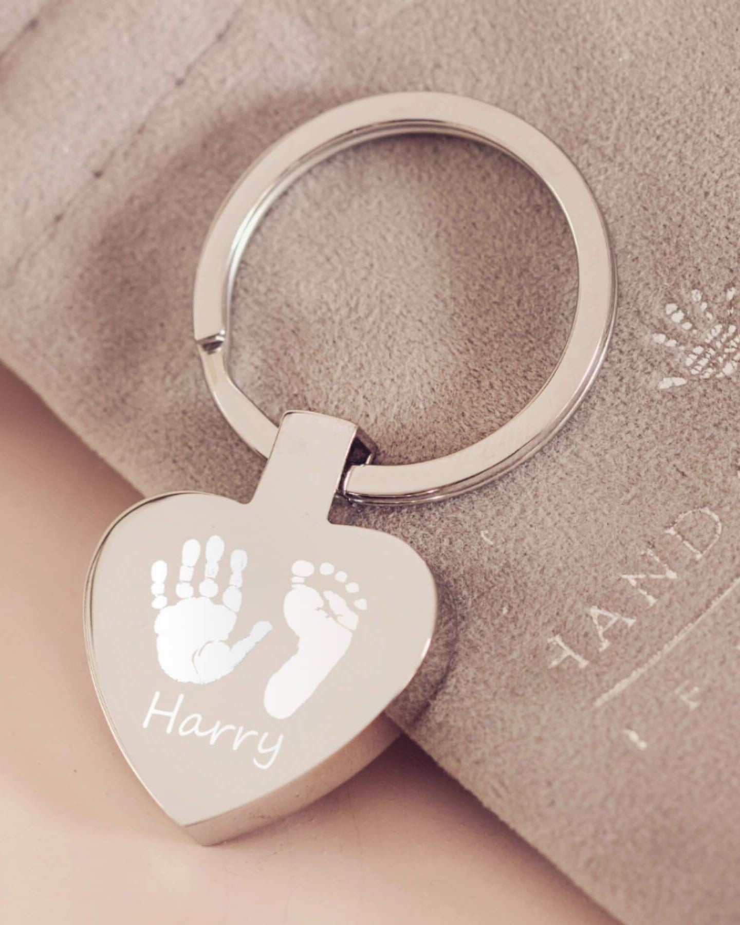 Handprint Keyring