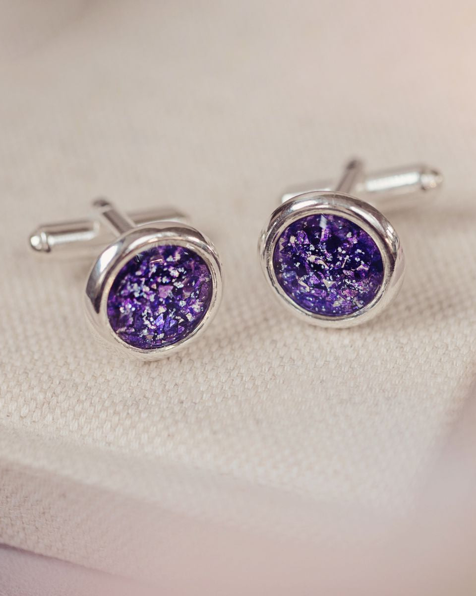 Cremation Ashes Cufflinks