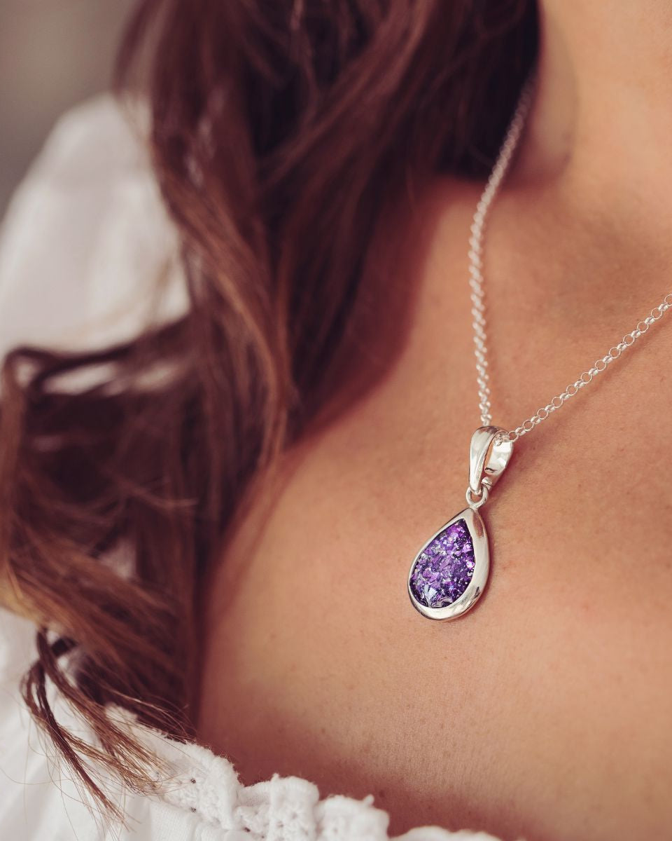 Peardrop Ashes Necklace