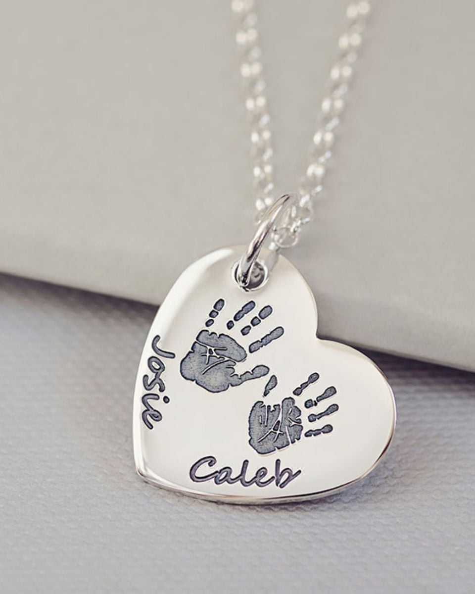 Handprint Necklace