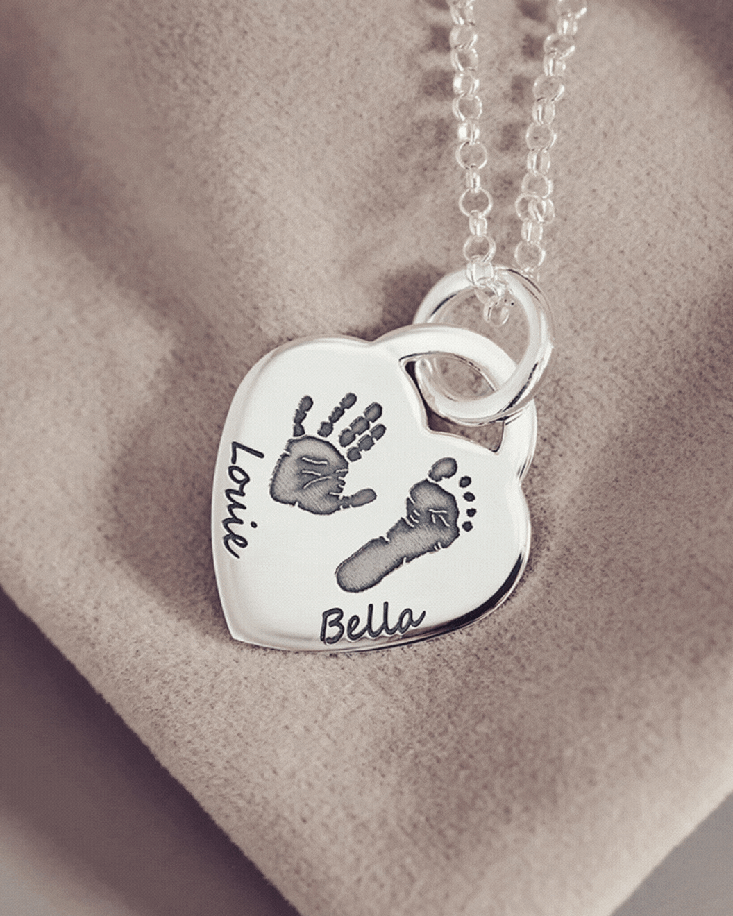 Handprint Necklace