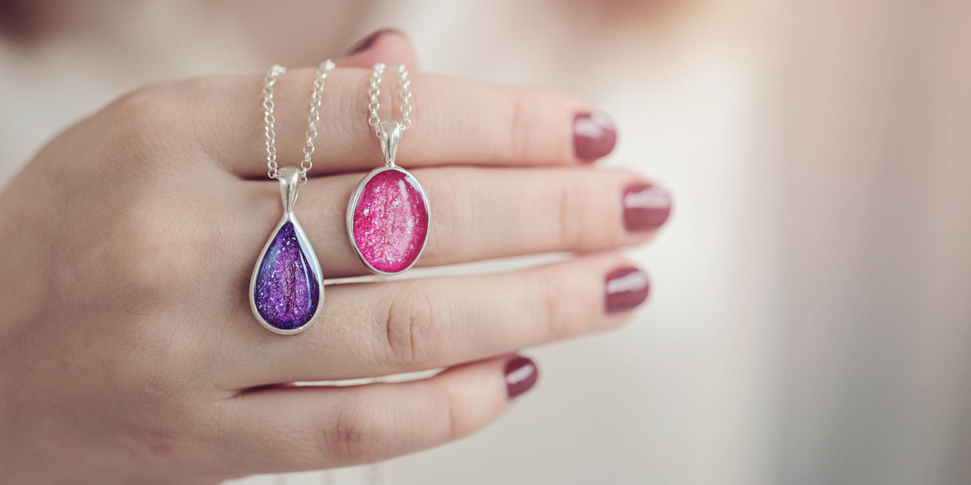 Necklace made from pet photo cheap