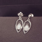 ashes teardrop earrings 
