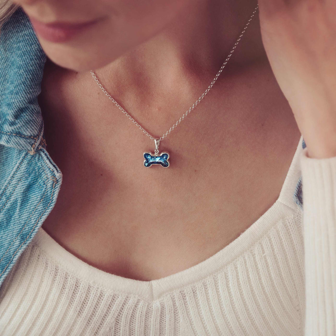 Dog Cremation Ashes Pet Necklace