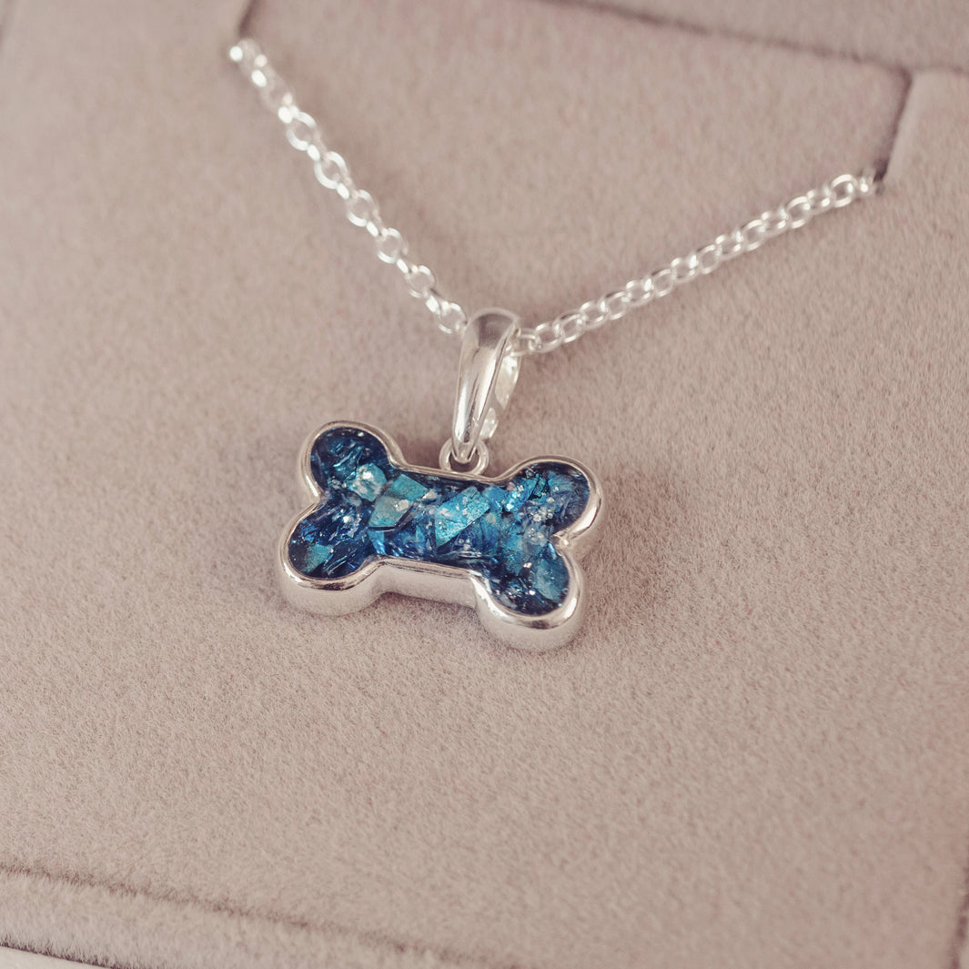 Dogs ashes into necklace sales