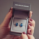 Cremation Ashes Teardrop Earrings