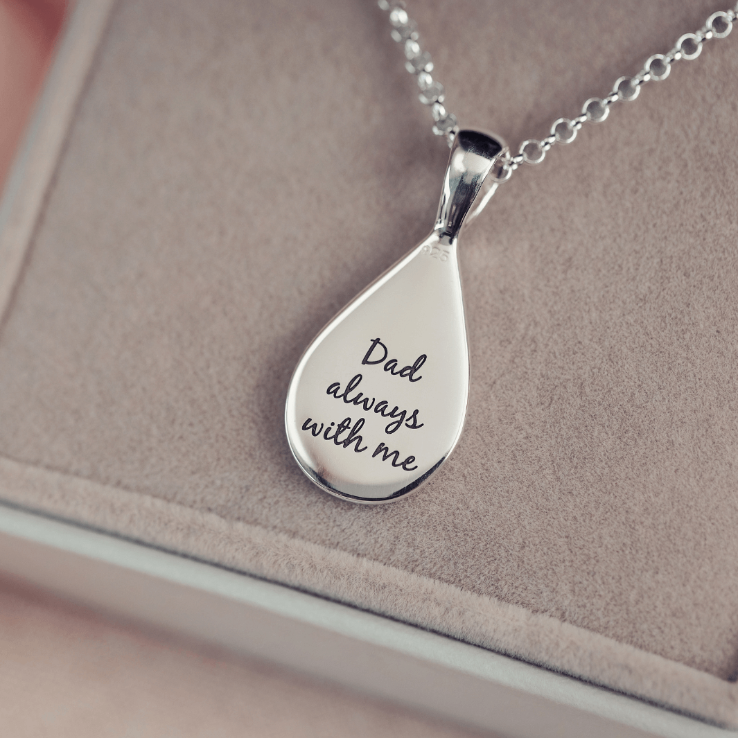Remembrance necklace ashes discount
