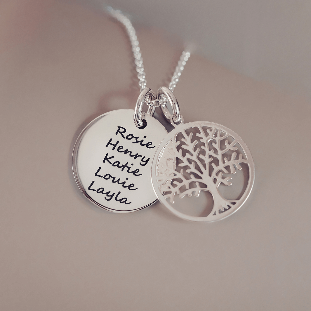 Family tree of life necklace discount