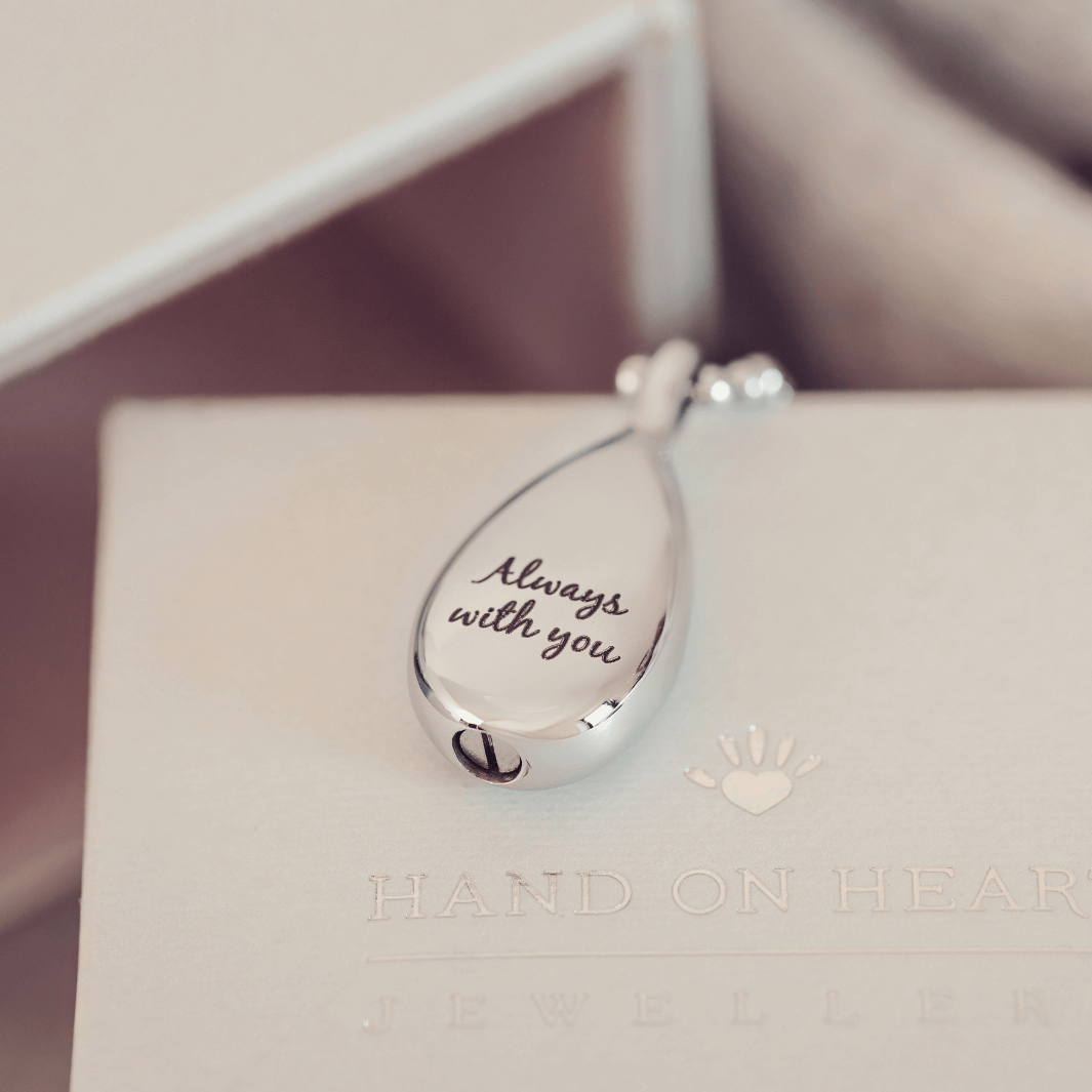Keepsake cremation urn necklace discount