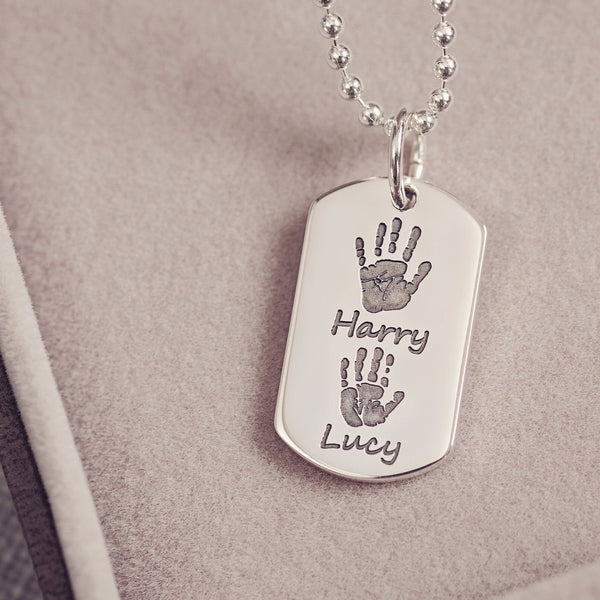 Fingerprint necklace mothercare new arrivals